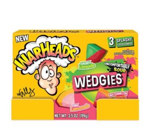 Warheads Wedgies 3.5oz Theater Box 12ct